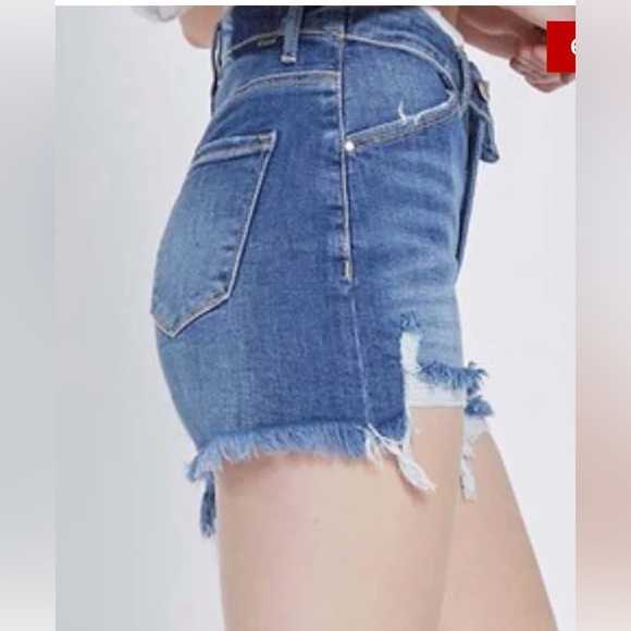 Folded waist Jean Shorts XS/S - Picture 6 of 6